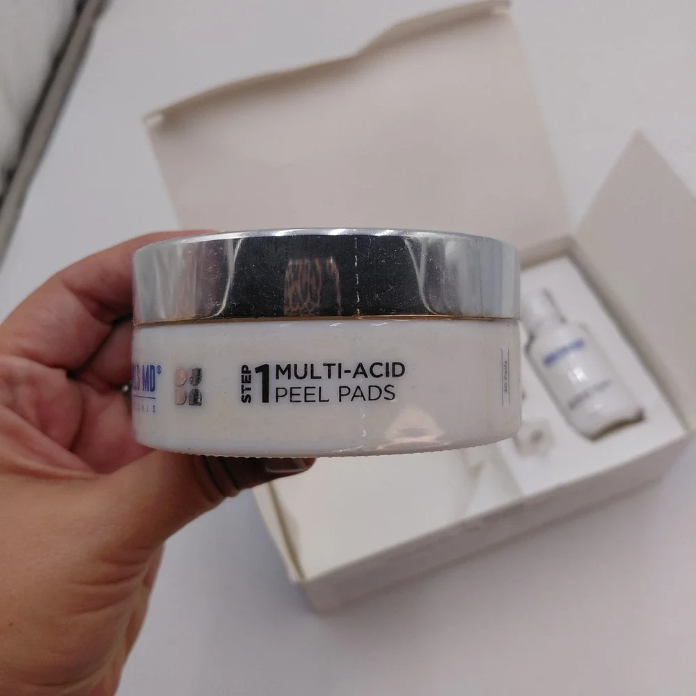 Beverly Hills MD Resurface + Restore Peel Pads Peptide Milk Sealed Expired?